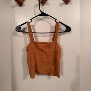 American eagle orange tank top